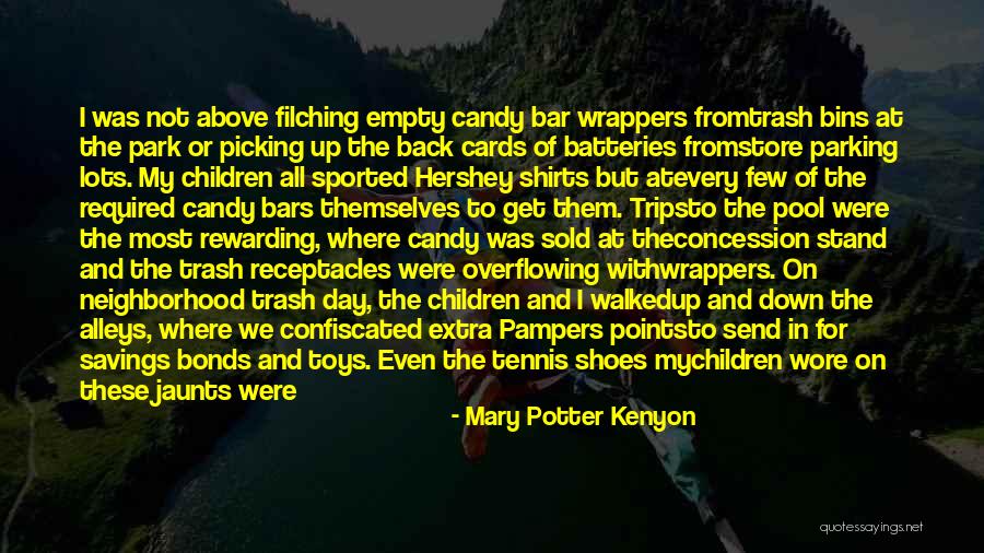 Tennis Shoes Quotes By Mary Potter Kenyon