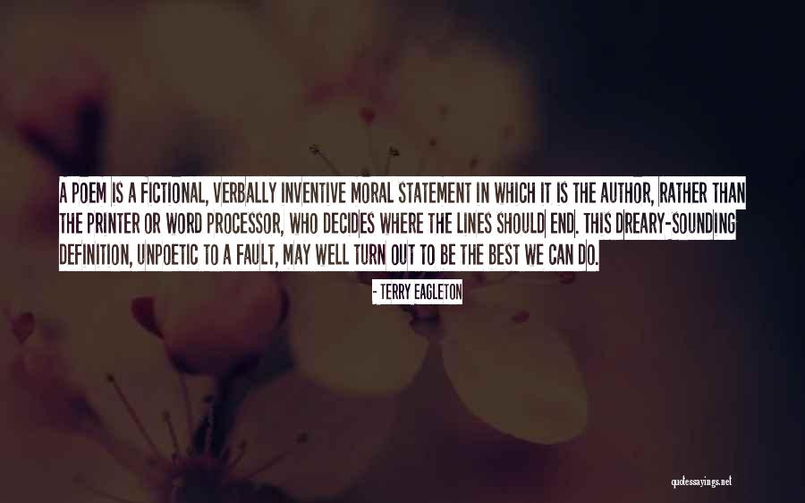 Tenouse Quotes By Terry Eagleton Tenouse Quotes By Terry Eagleton