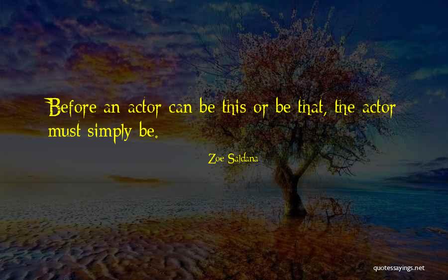Tenreiro Perobinha Quotes By Zoe Saldana Tenreiro Perobinha Quotes By Zoe Saldana