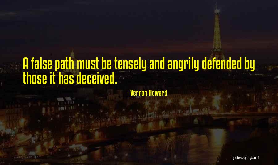 Tensely Quotes By Vernon Howard