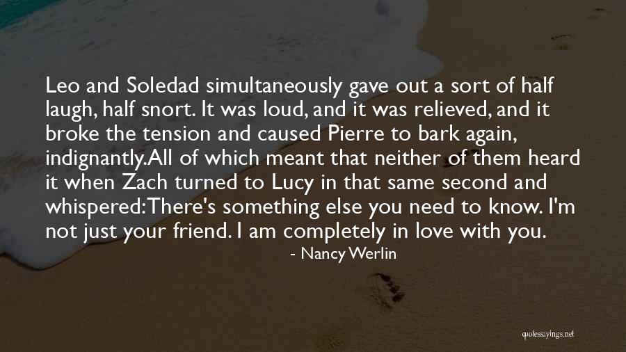 Tension In Love Quotes By Nancy Werlin