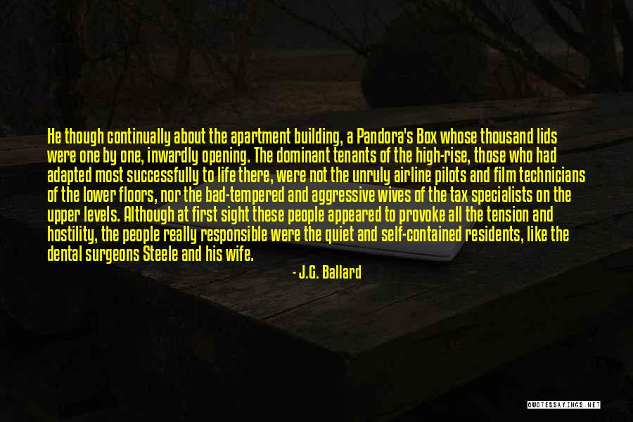 Tension Of Life Quotes By J.G. Ballard Tension Of Life Quotes By J.G. Ballard