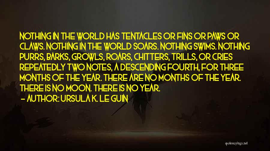 Tentacles Quotes By Ursula K. Le Guin