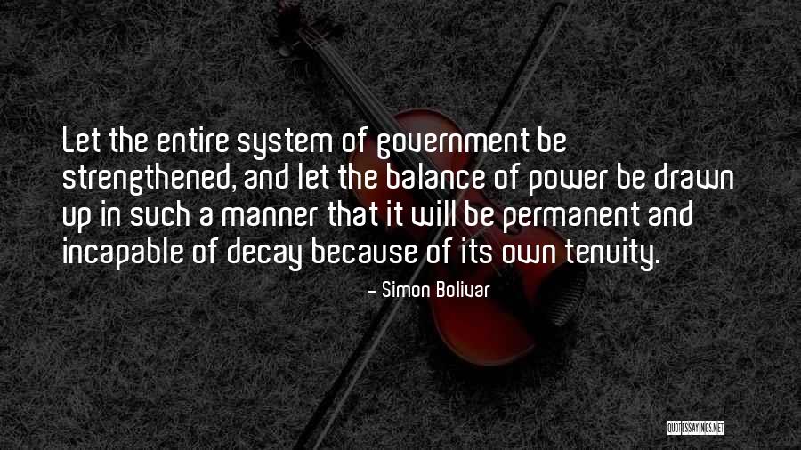 Tenuity Quotes By Simon Bolivar Tenuity Quotes By Simon Bolivar