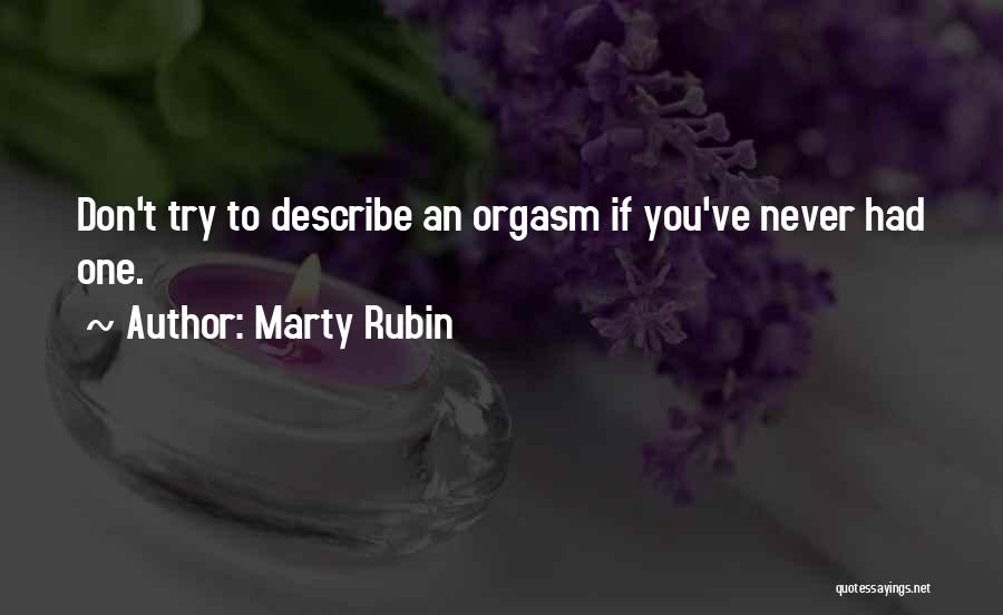 Tenure Turbulence Quotes By Marty Rubin