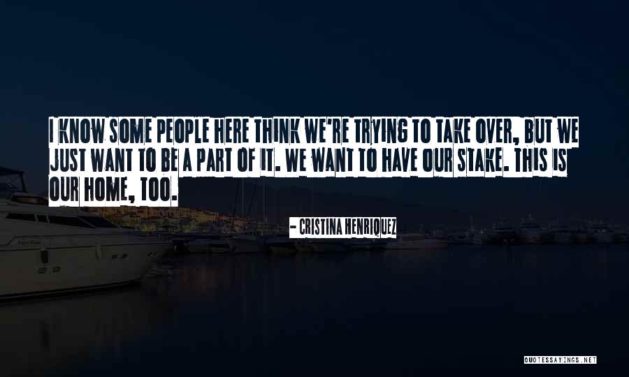 Tenureship Quotes By Cristina Henriquez Tenureship Quotes By Cristina Henriquez