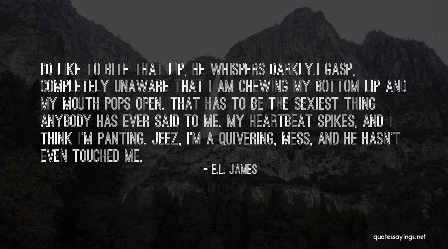 Tenutas Milwaukee Quotes By E.L. James Tenutas Milwaukee Quotes By E.L. James