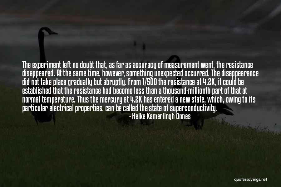 Teo Quotes By Heike Kamerlingh Onnes Teo Quotes By Heike Kamerlingh Onnes