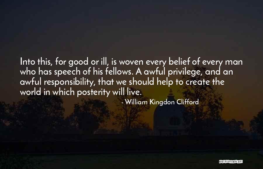 Teofilo Braga Quotes By William Kingdon Clifford Teofilo Braga Quotes By William Kingdon Clifford