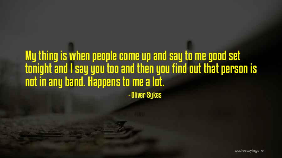 Teorema De Bernoulli Quotes By Oliver Sykes Teorema De Bernoulli Quotes By Oliver Sykes