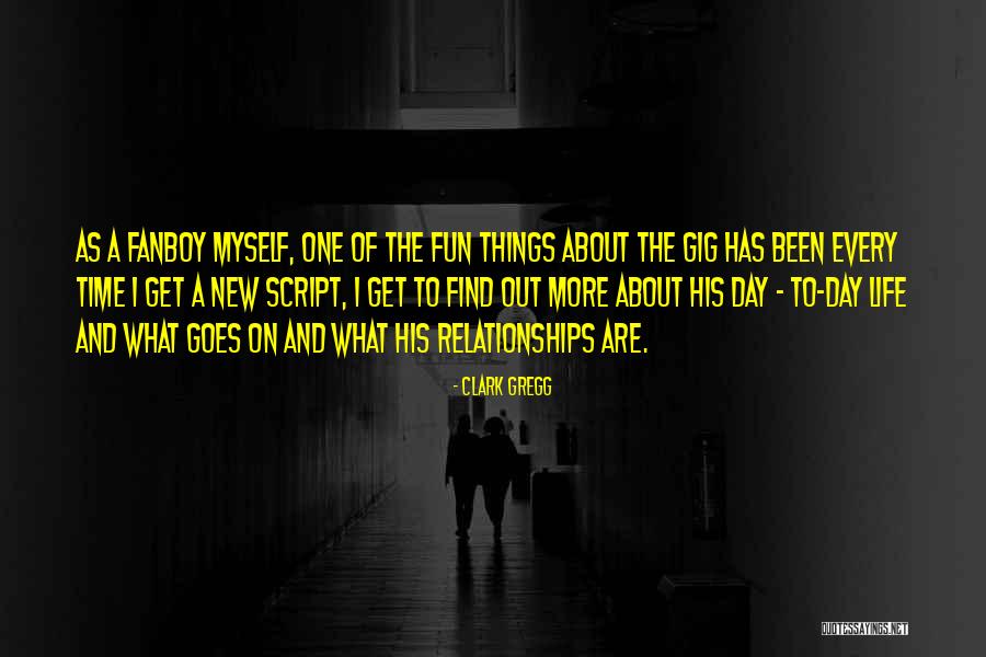 Terapeutas Ocupacionais Quotes By Clark Gregg Terapeutas Ocupacionais Quotes By Clark Gregg