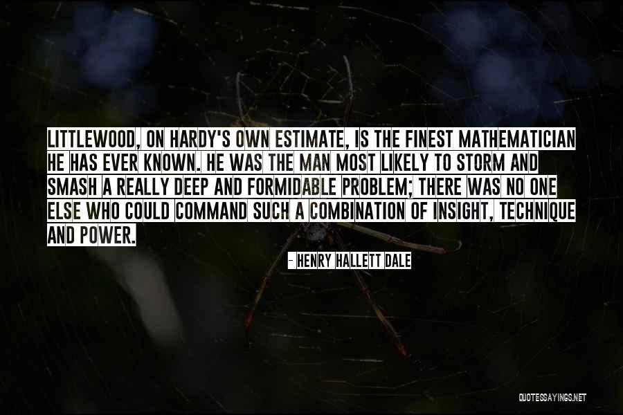 Terberova Terezin Quotes By Henry Hallett Dale Terberova Terezin Quotes By Henry Hallett Dale