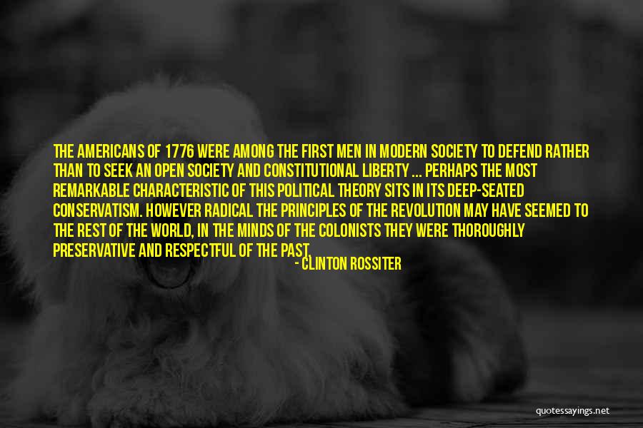 Tercera Persona Quotes By Clinton Rossiter Tercera Persona Quotes By Clinton Rossiter