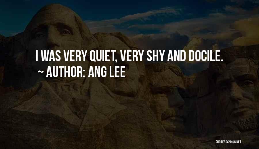 Terceras En Quotes By Ang Lee