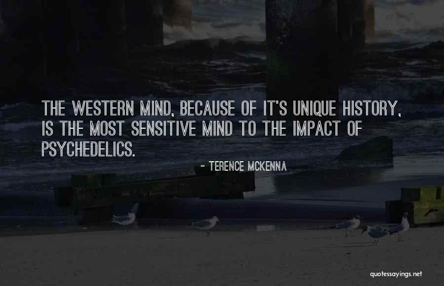 Terence Mckenna Just Because Quotes By Terence McKenna