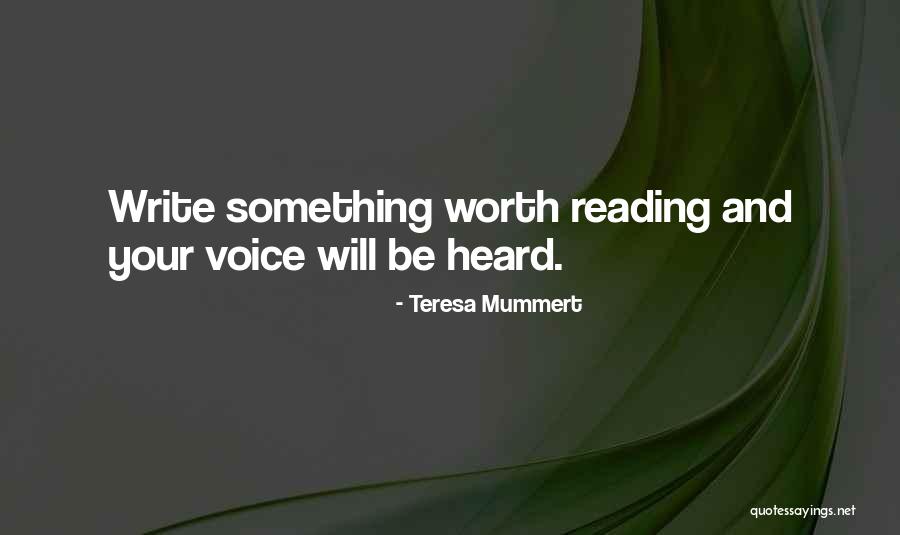 Teresa Mummert Quotes 1501548 Teresa Mummert Quotes 1501548