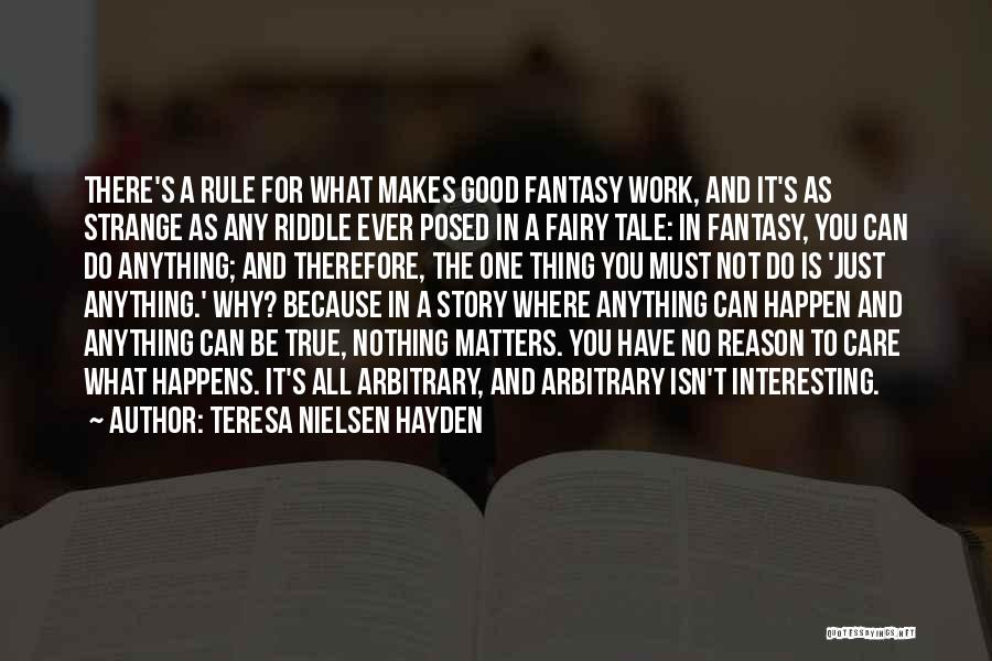 Teresa Nielsen Hayden Quotes 1486101