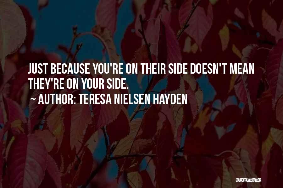 Teresa Nielsen Hayden Quotes 482549