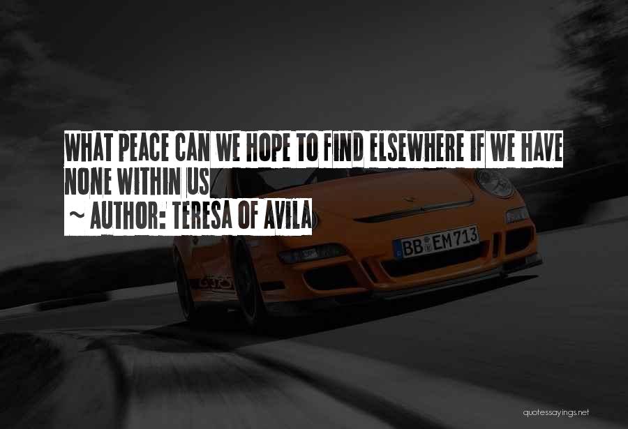 Teresa Of Avila Quotes 2081030