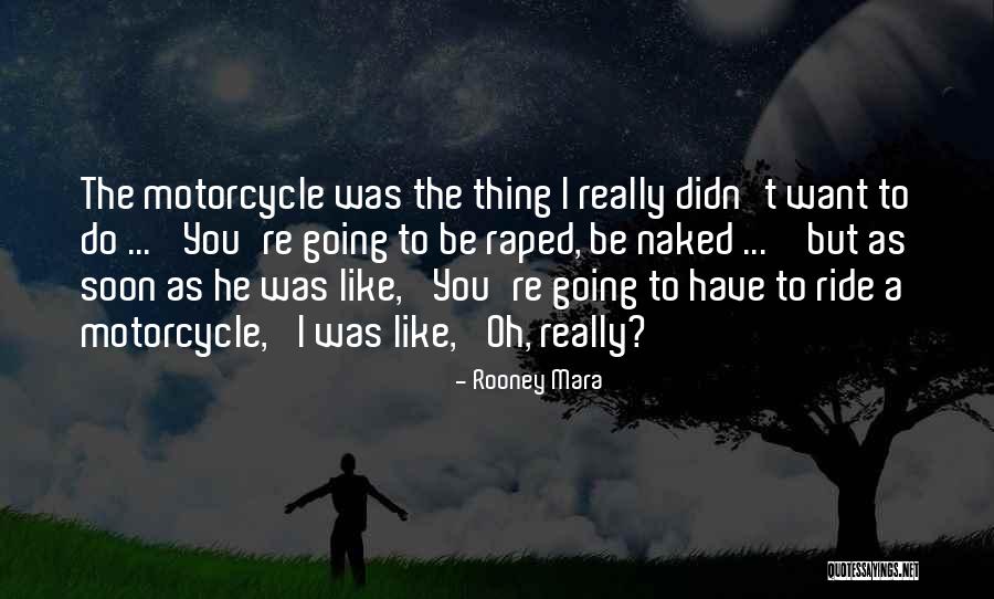 Terezie Kracikova Quotes By Rooney Mara Terezie Kracikova Quotes By Rooney Mara