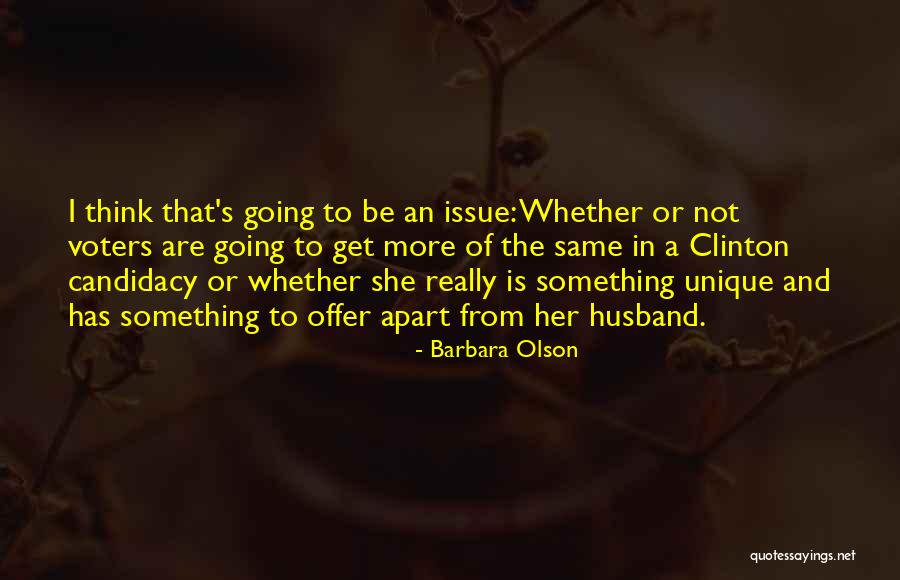 Teri Ore Quotes By Barbara Olson Teri Ore Quotes By Barbara Olson