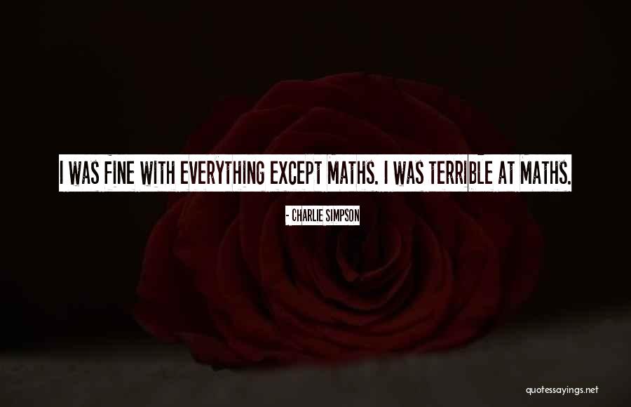 Terial Quotes By Charlie Simpson Terial Quotes By Charlie Simpson