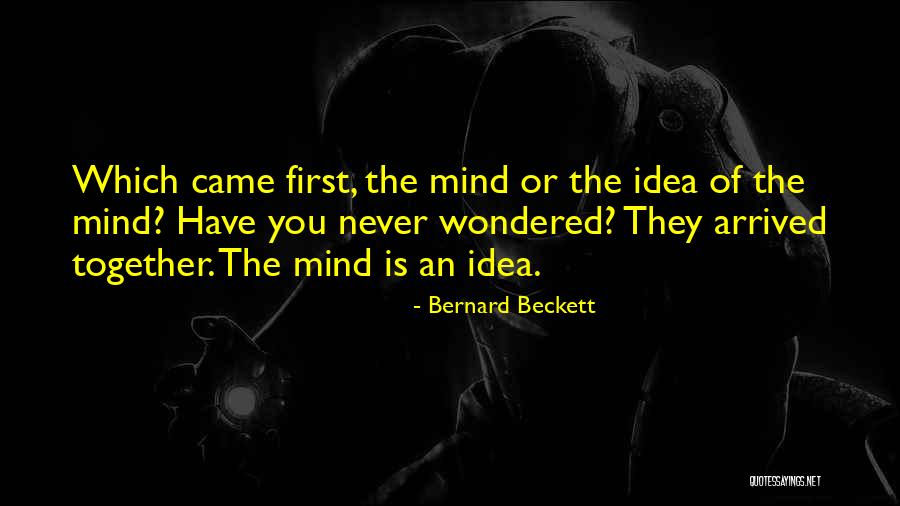 Terimalah Ya Quotes By Bernard Beckett Terimalah Ya Quotes By Bernard Beckett