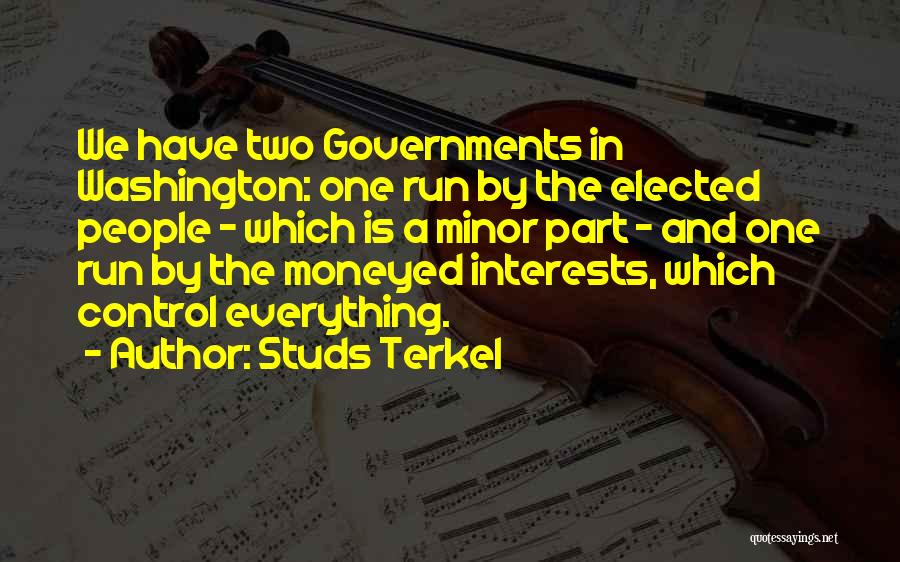 Terkel Quotes By Studs Terkel