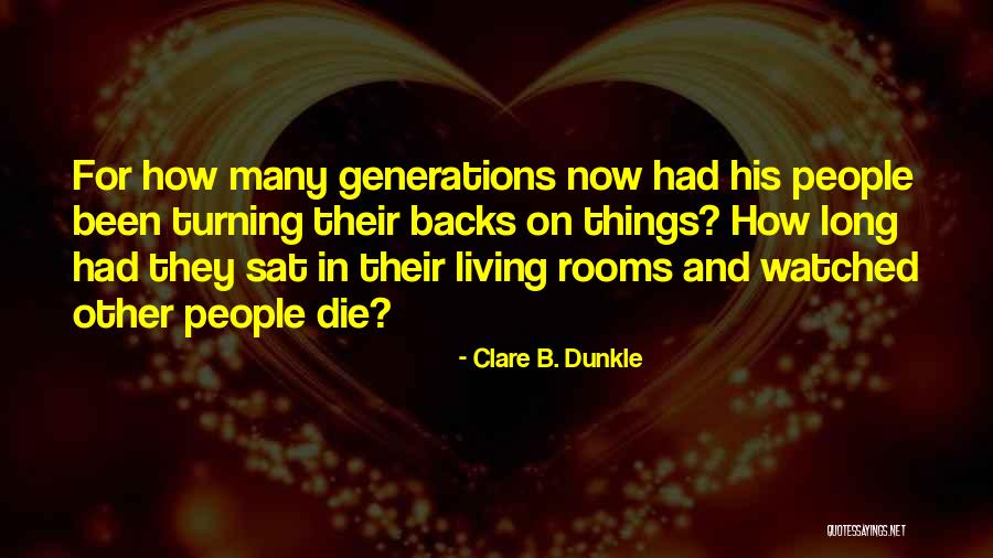 Terlecki Randolph Quotes By Clare B. Dunkle Terlecki Randolph Quotes By Clare B. Dunkle