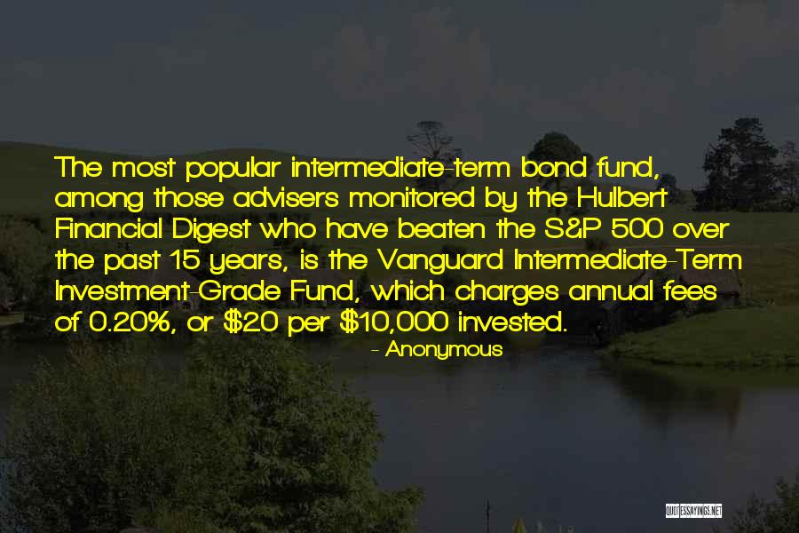 Term Bond Quotes By Anonymous