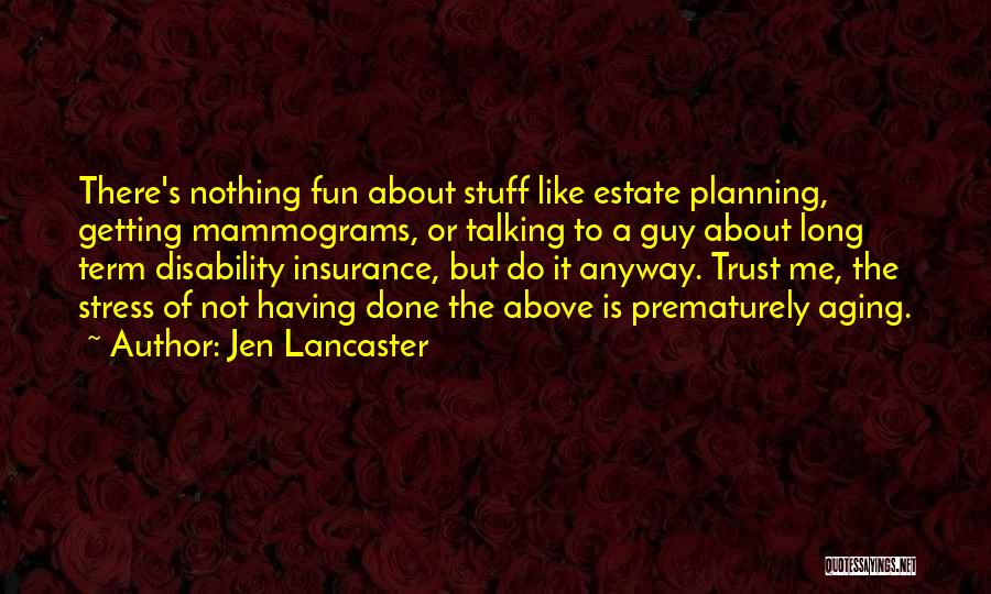Term Insurance Quotes By Jen Lancaster