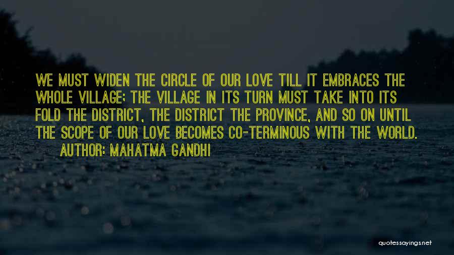 Terminous Quotes By Mahatma Gandhi
