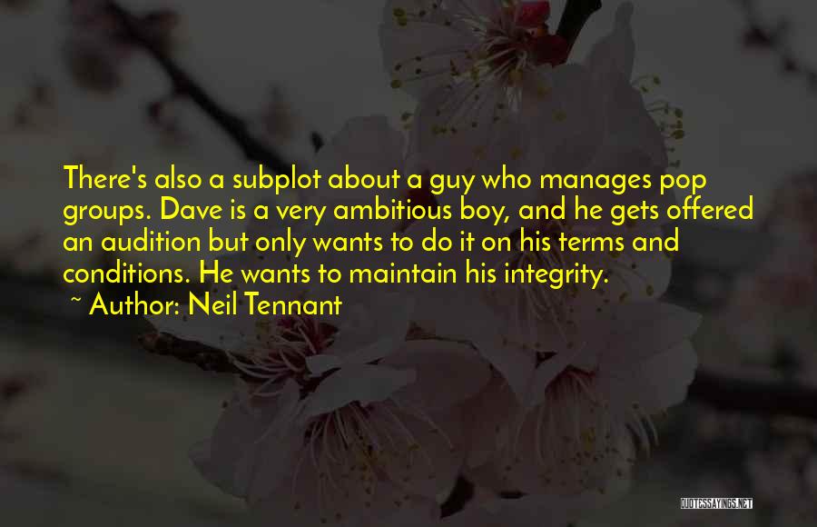 Terms And Conditions Quotes By Neil Tennant