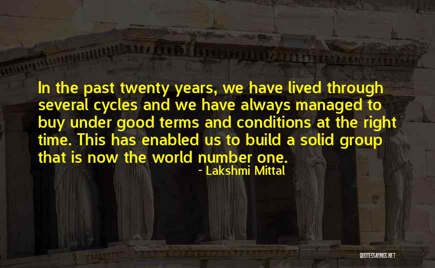 Terms Conditions Quotes By Lakshmi Mittal