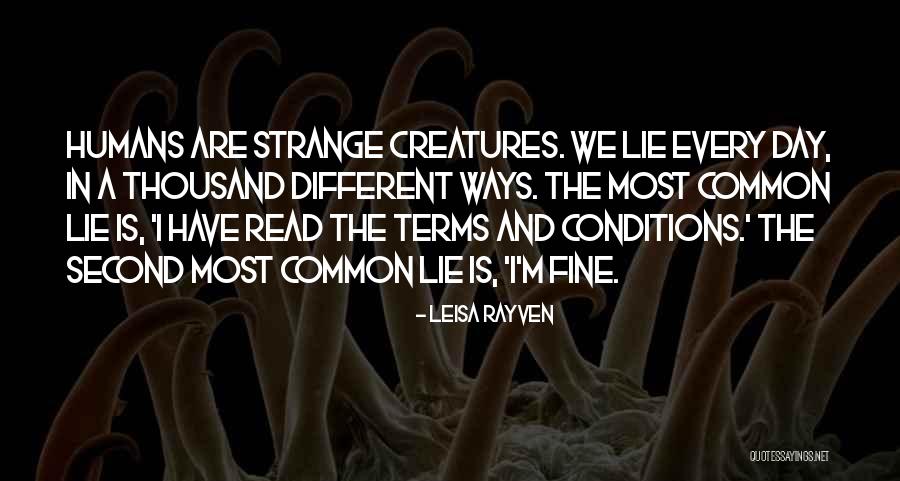 Terms Conditions Quotes By Leisa Rayven