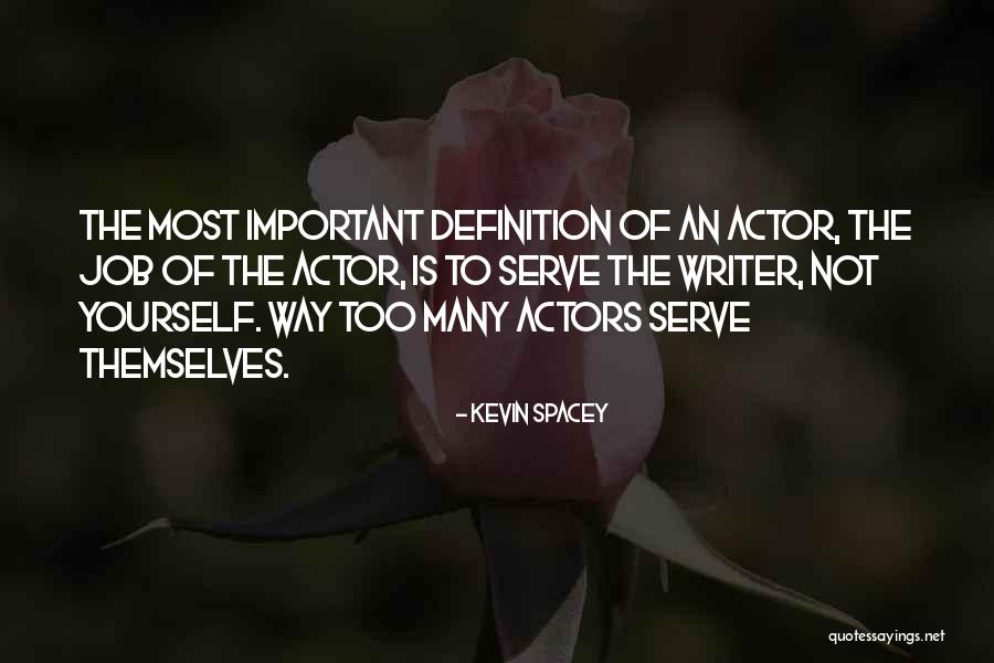 Ternos De Mujer Quotes By Kevin Spacey