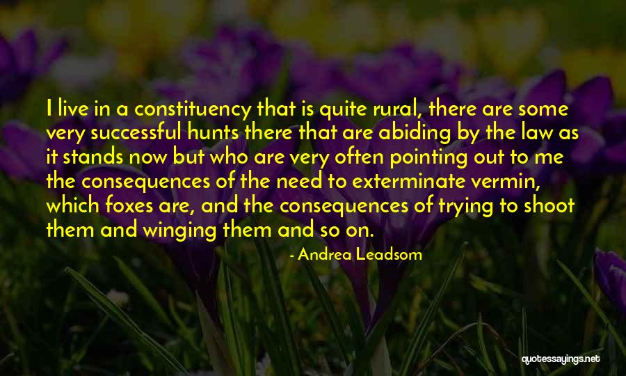 Terrades Grafito Quotes By Andrea Leadsom