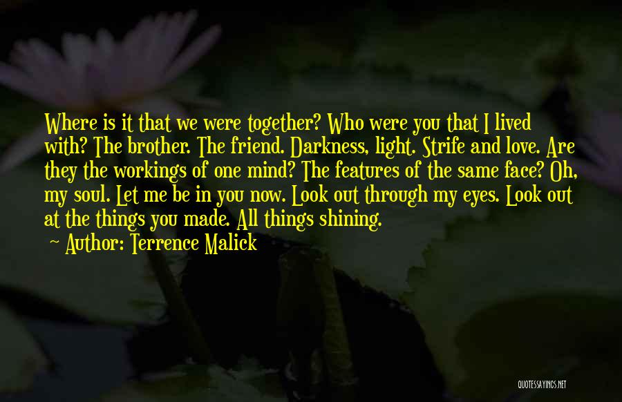 Terrence Malick To The Wonder Quotes By Terrence Malick