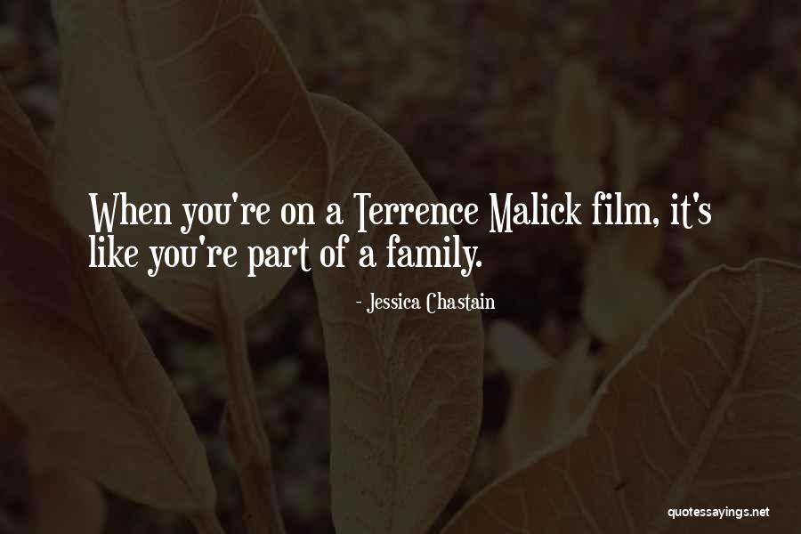 Terrence Quotes By Jessica Chastain Terrence Quotes By Jessica Chastain