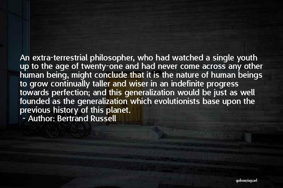 Terrestrial Quotes By Bertrand Russell