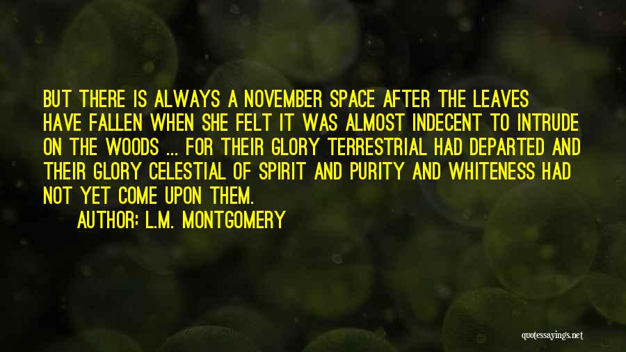 Terrestrial Quotes By L.M. Montgomery
