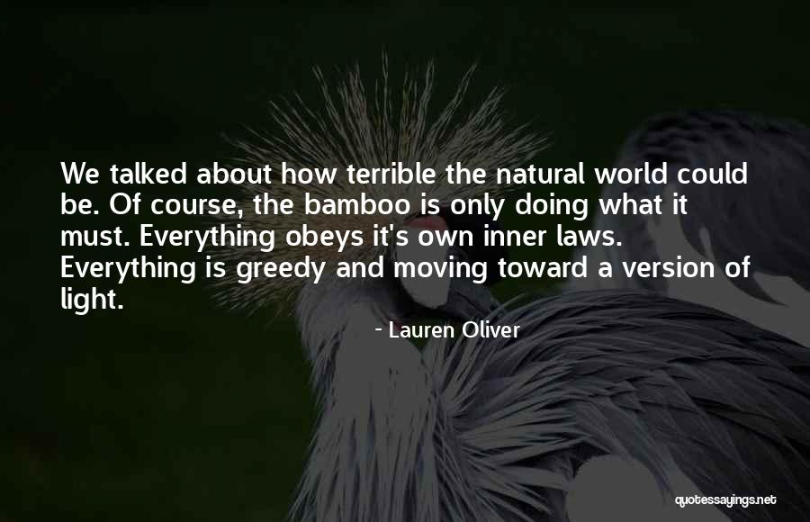 Terrible In Laws Quotes By Lauren Oliver Terrible In Laws Quotes By Lauren Oliver