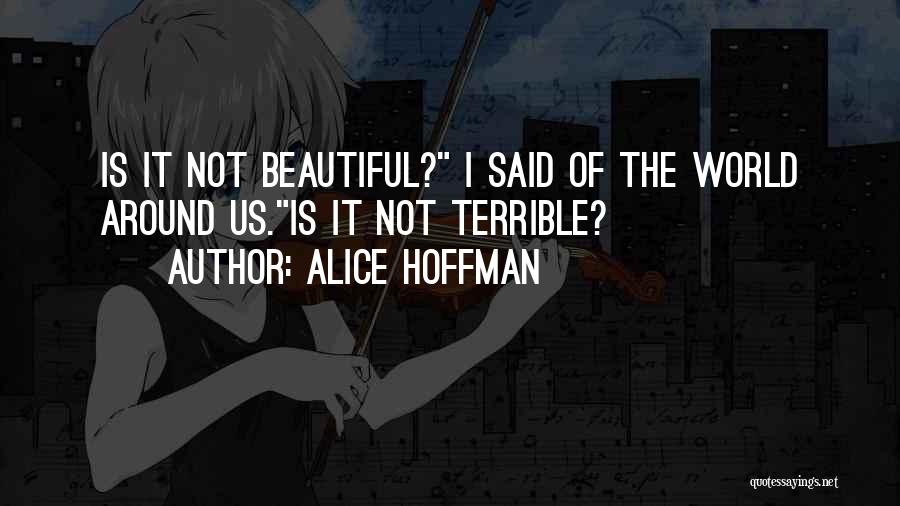 Terrible Life Quotes By Alice Hoffman