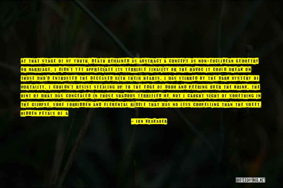 Terrible Marriage Quotes By Jon Krakauer Terrible Marriage Quotes By Jon Krakauer
