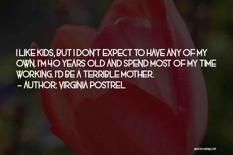 Terrible Mother Quotes By Virginia Postrel