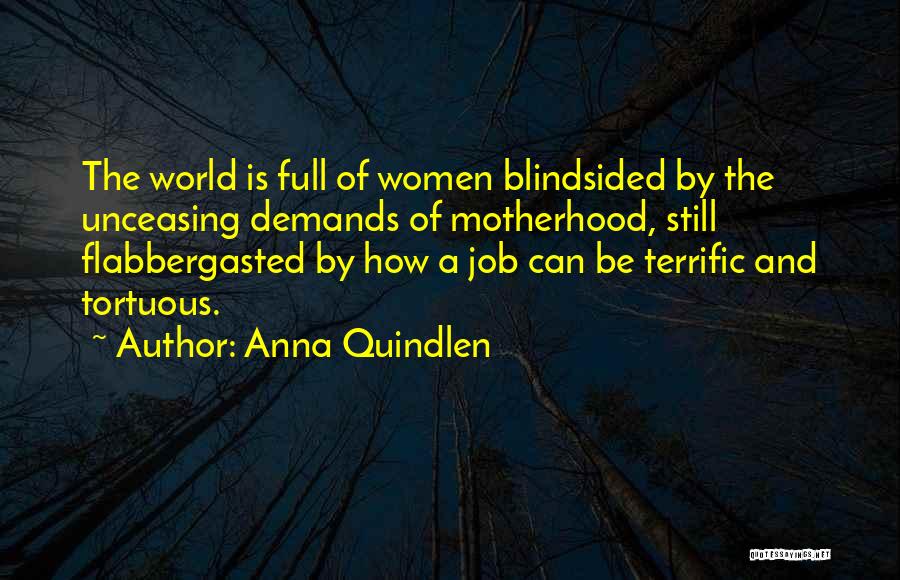 Terrific Job Quotes By Anna Quindlen