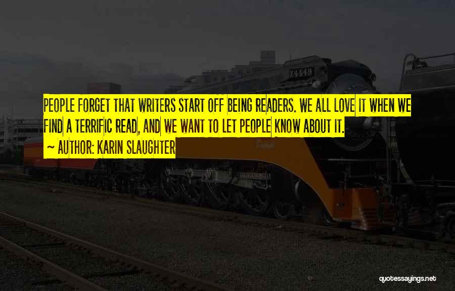 Terrific Love Quotes By Karin Slaughter