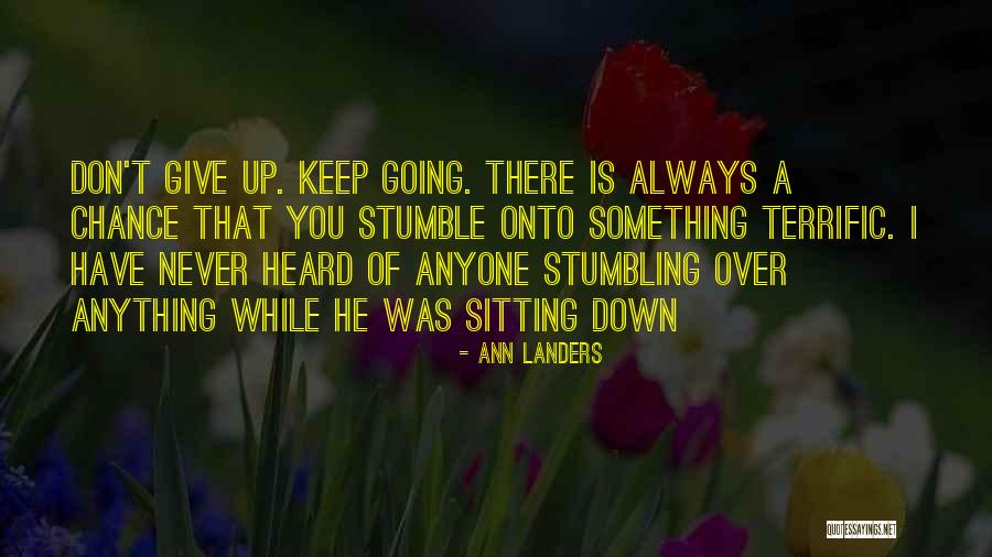 Terrific Quotes By Ann Landers