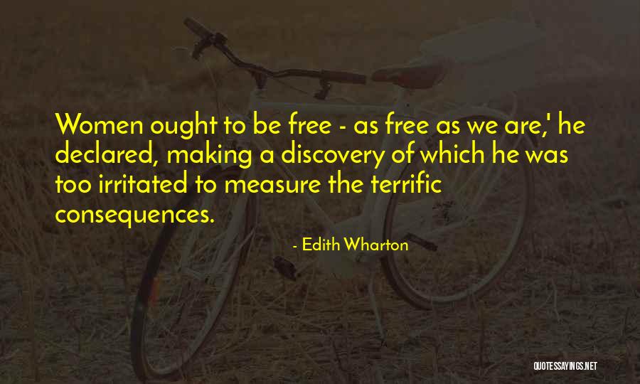 Terrific Quotes By Edith Wharton