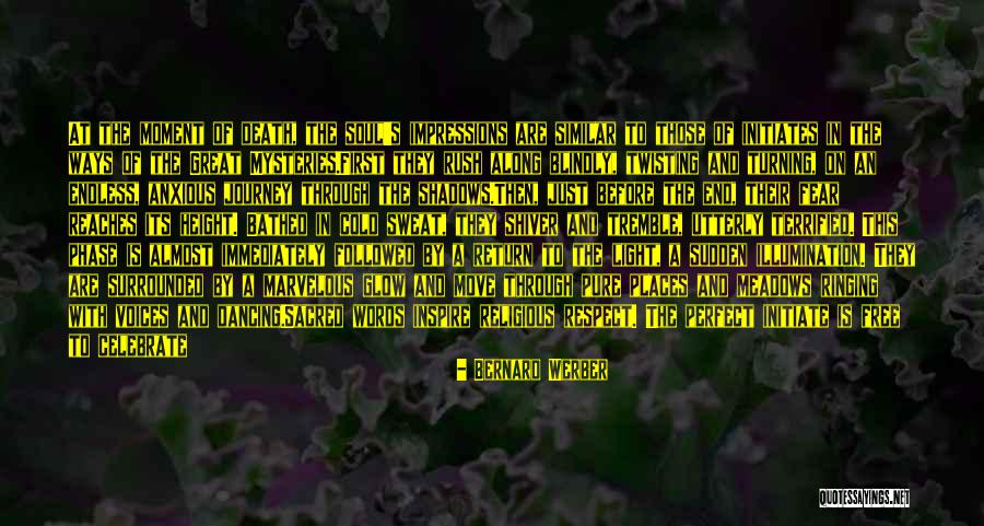 Terrified Of Death Quotes By Bernard Werber Terrified Of Death Quotes By Bernard Werber